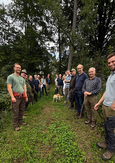 Waldexkursion im Bornscheider Wald